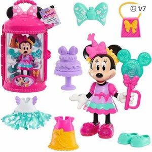 Minnie Mouse Fashion Doll Playset - Pink and Blue
